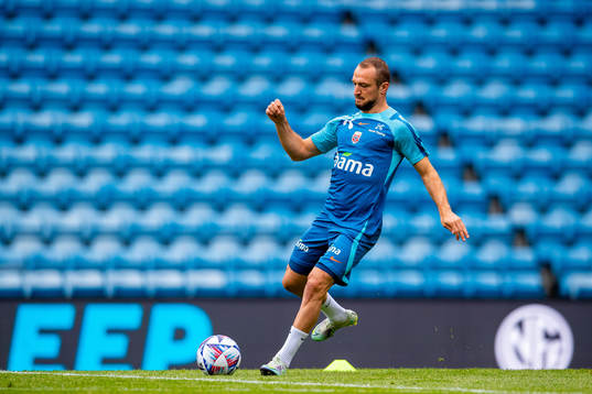 Veton Berisha of the Norwegian national football team