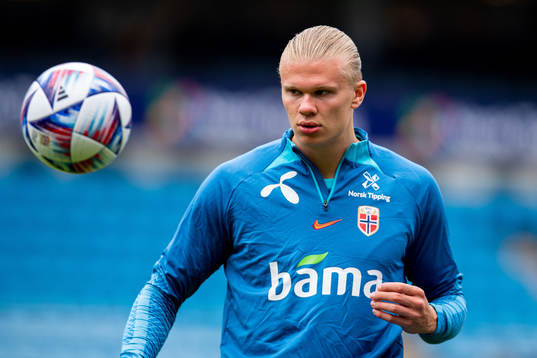 Erling Braut Haaland of the Norwegian national football team