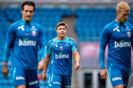 Fredrik André Bjørkan of the Norwegian national football