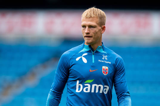 Andreas Hanche-Olsen of the Norwegian national football team