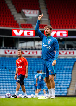 Stefan Strandberg of the Norwegian national football team
