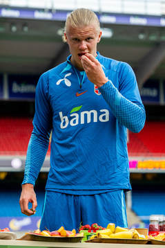 Erling Braut Haaland of the Norwegian national football team