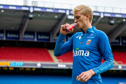 Morten Thorsby of the Norwegian national football team