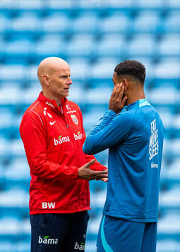 Ståle Solbakken, head coach of the Norwegian national