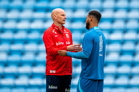 Ståle Solbakken, head coach of the Norwegian national