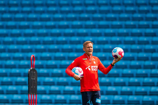 Martin Sjögren, head coach of the Norwegian women's