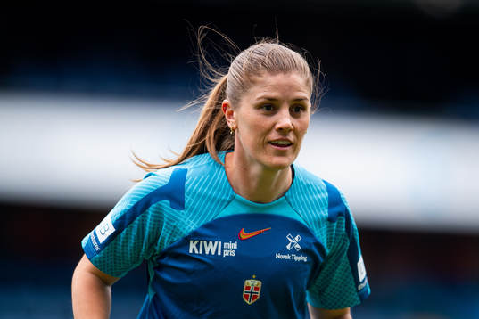 Maren Mjelde of the Norwegian women's national football team