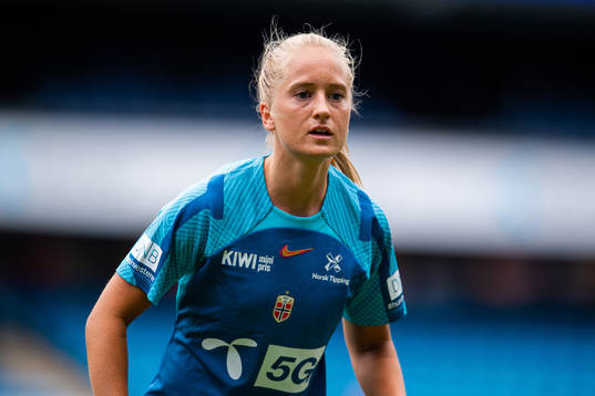 Amalie Eikeland of the Norwegian women's national football