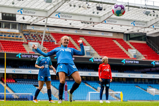 Frida Maanum of the Norwegian women's national football team