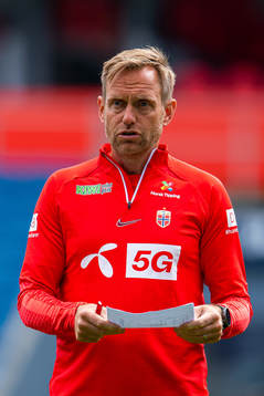 Martin Sjögren, head coach of the Norwegian women's