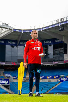 Martin Sjögren, head coach of the Norwegian women's