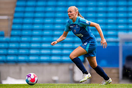Frida Maanum of the Norwegian women's national football team
