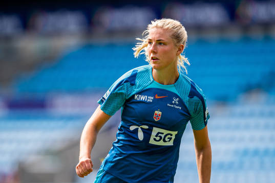 Sophie Román Haug of the Norwegian women's national