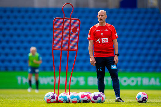 Anders Jacobson, assistant coach of the Norwegian women's