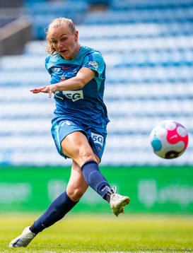 Frida Maanum of the Norwegian women's national football team