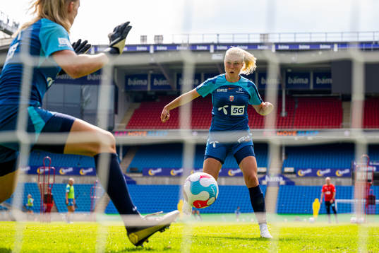 Sophie Román Haug of the Norwegian women's national