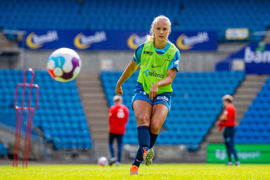 Amalie Eikeland of the Norwegian women's national football