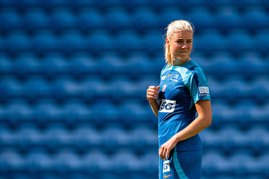 Sophie Román Haug of the Norwegian women's national
