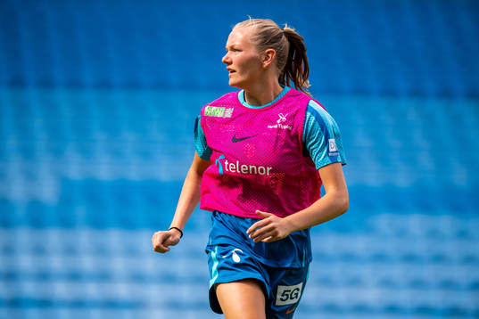 Frida Maanum of the Norwegian women's national football team