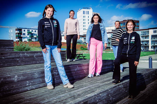 Thelma Persson Welin, Julia Welin, Anna Welin,  Olivia