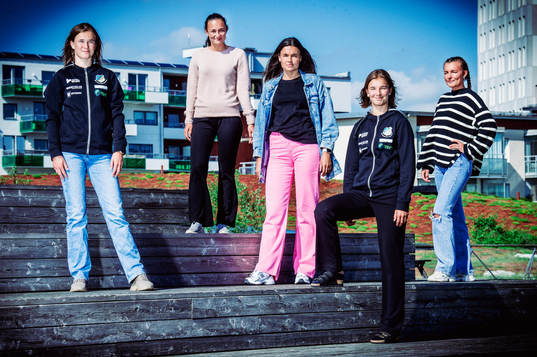 Thelma Persson Welin, Julia Welin, Anna Welin,  Olivia