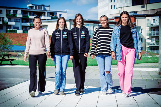 Thelma Persson Welin och Erica Persson Welin