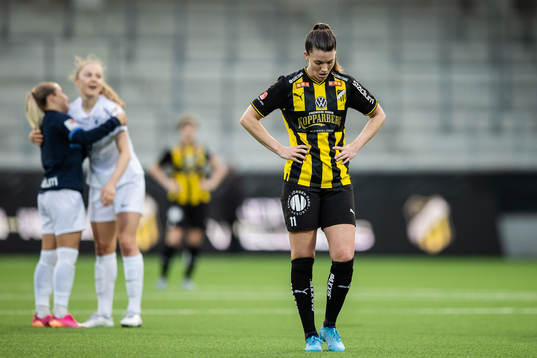 Häckens Pauline Hammarlund deppar