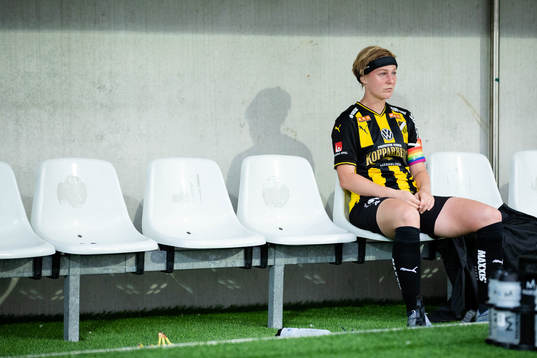 Häckens Luna Nørgaard Gevitz deppar