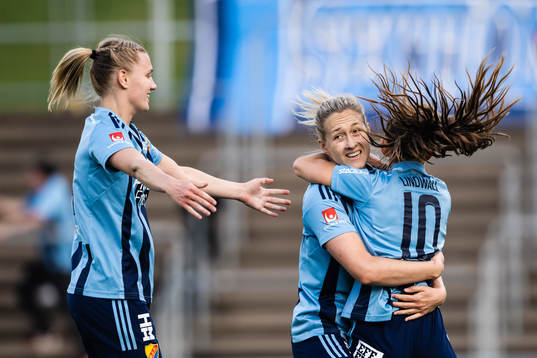 under fotbollsmatchen i Damallsvenskan mellan Djurgården