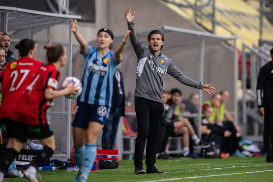 under fotbollsmatchen i Damallsvenskan mellan Djurgården