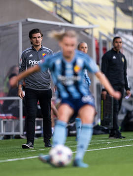Djurgårdens tränare Magnus Pålsson