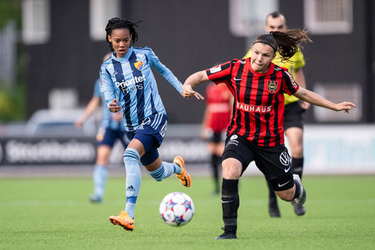 Djurgårdens Linda Maserame Motlhalo