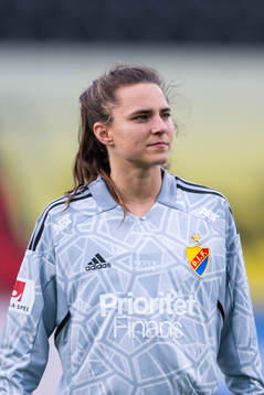 Djurgårdens målvakt Kelsey Daugherty