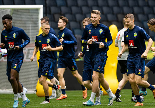 Viktor Gyökeres of the Swedish national football team