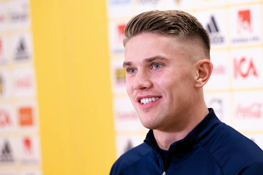 Viktor Gyökeres of the Swedish national football team