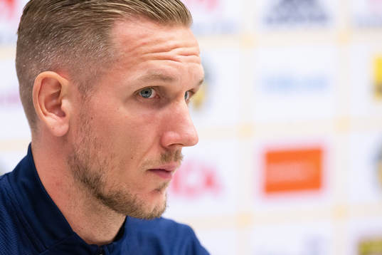 Goalkeeper Robin Olsen of the Swedish national football team