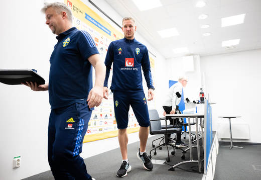 Goalkeeper Robin Olsen of the Swedish national football team