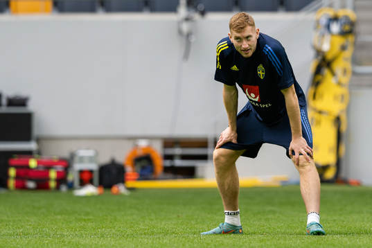 Dejan Kulusevski of the Swedish national football team