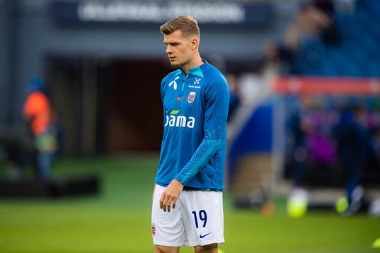Alexander Sørloth of Norway