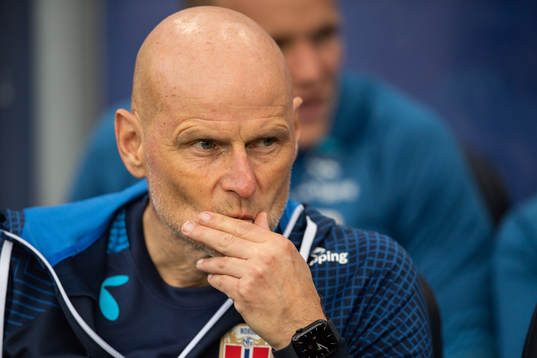 Head coach Ståle Solbakken of Norway