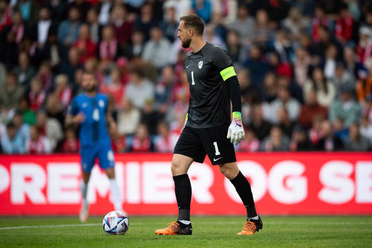 Goalkeeper Jan Oblak of Slovenia
