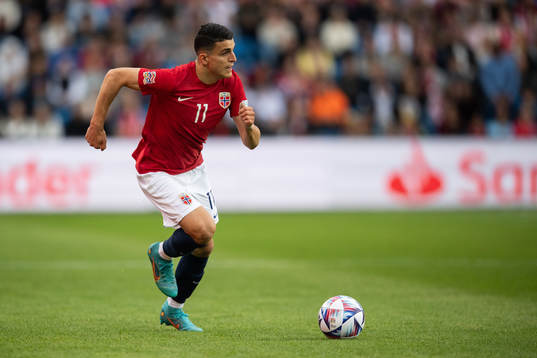 Mohamed Amine Elyounoussi of Norway