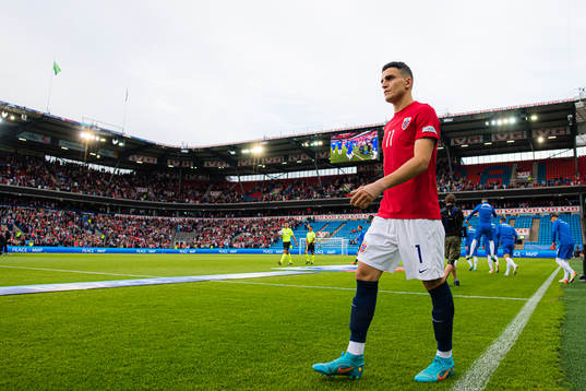 Mohamed Amine Elyounoussi of Norway