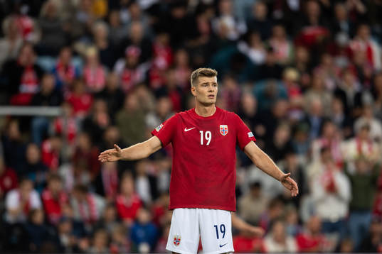 Alexander Sørloth of Norway