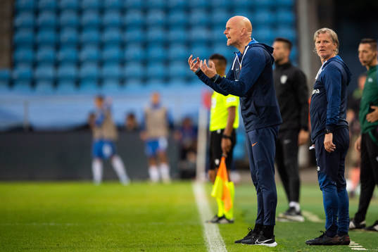 Head coach Ståle Solbakken of Norway