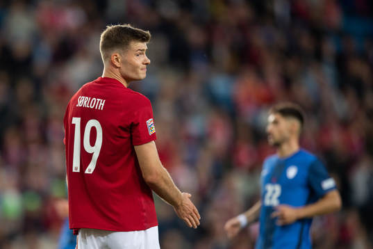 Alexander Sørloth of Norway
