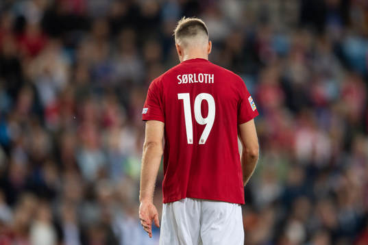 Alexander Sørloth of Norway