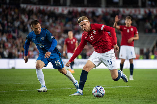 Jens Petter Hauge of Norway