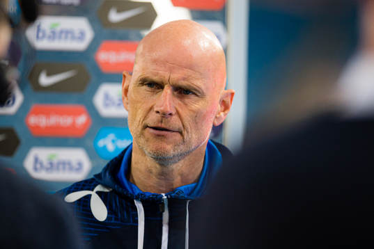 Ståle Solbakken, head coach of the Norwegian national