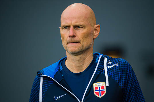 Ståle Solbakken, head coach of the Norwegian national